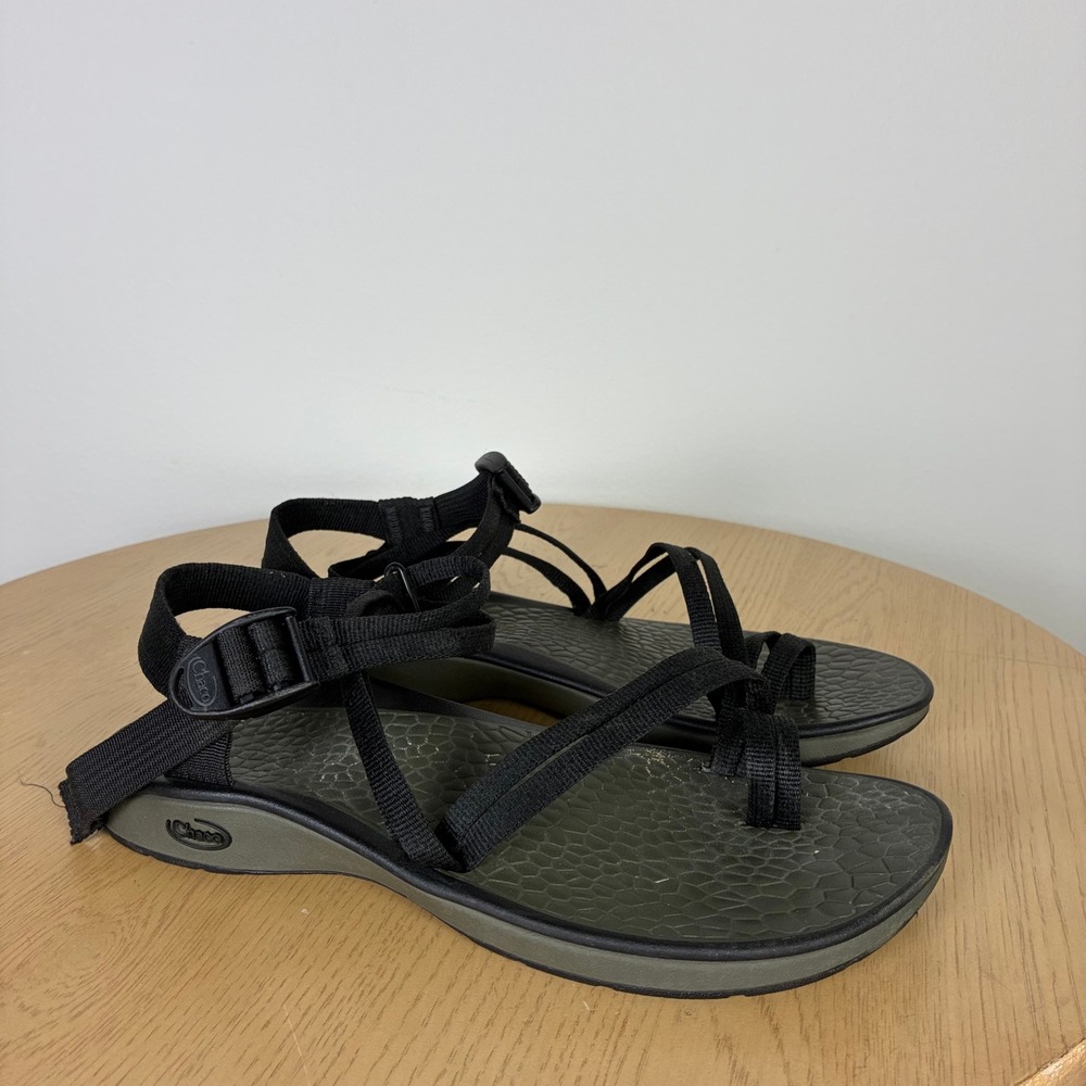 Chaco Z Cloud 2 Hiking Strappy Toe Loop Sandals Womens 9 Gorpcore Sporty Outdoor